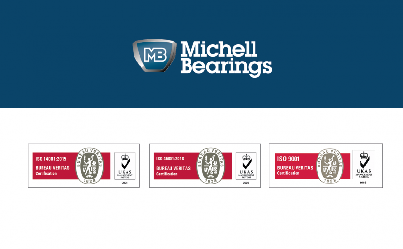 Michell Bearings retains ISO Certifications